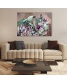 Canvas print - Lotus flower fan. Dress your walls!| FEEBY