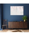 Falling leaves Boho - Wall art painting for living room | FEEBY