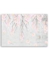 Falling leaves Boho - Wall art painting for living room | FEEBY