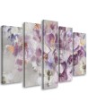 Iris flower - 5-piece canvas painting | FEEBY