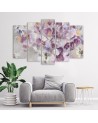 Iris flower - 5-piece canvas painting | FEEBY