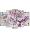 Iris flower - 5-piece canvas painting | FEEBY