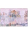 Lake view - 5-piece canvas painting | FEEBY