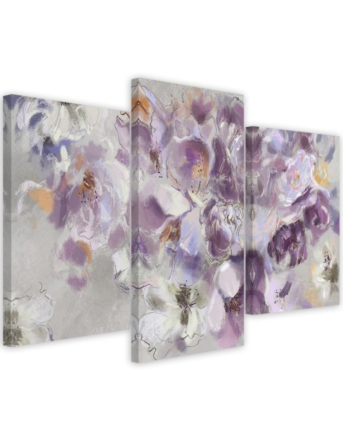 Iris flower - Modern canvas print | FEEBY
