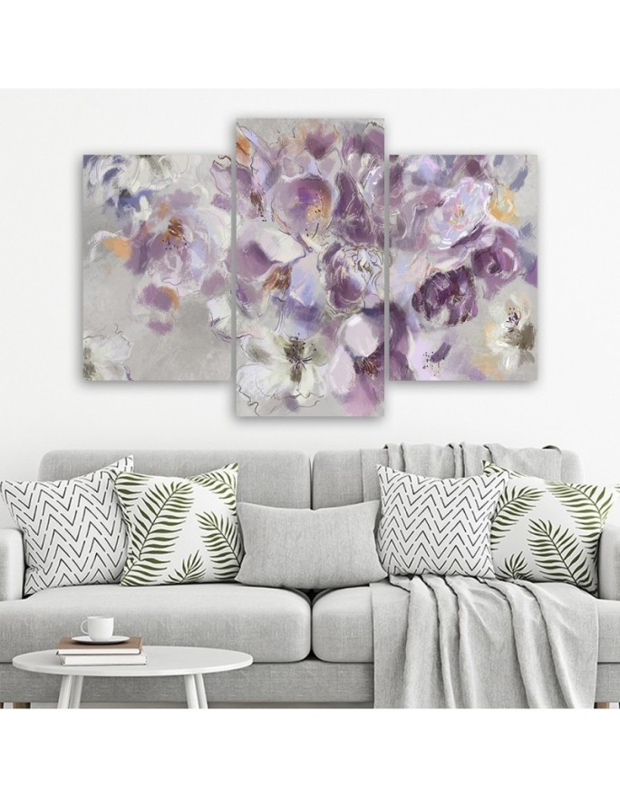 Iris flower - Modern canvas print | FEEBY