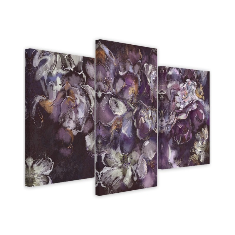 Iris flower - Bedroom canvas print | FEEBY