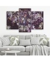 Iris flower - Bedroom canvas print | FEEBY