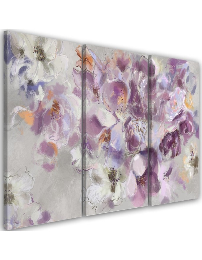 Iris flower - Bedroom canvas print | FEEBY