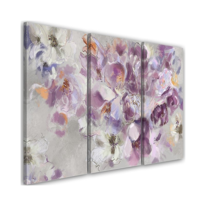 Iris flower - Bedroom canvas print | FEEBY