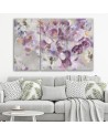 Iris flower - Bedroom canvas print | FEEBY