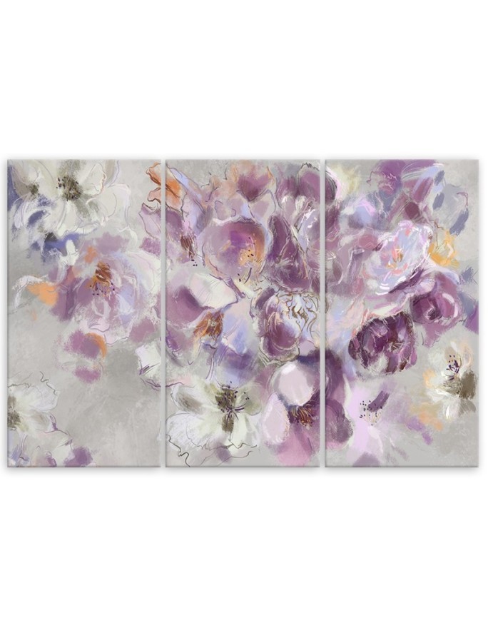 Iris flower - Bedroom canvas print | FEEBY