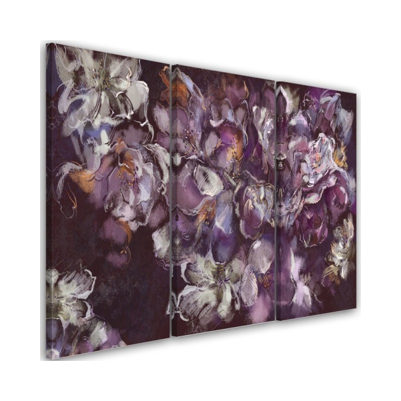 Iris flower - Bedroom canvas painting | FEEBY