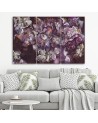 Iris flower - Bedroom canvas painting | FEEBY