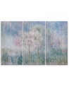 Flowering tree in a meadow old and dirty - Canvas print for bedroom | FEEBY