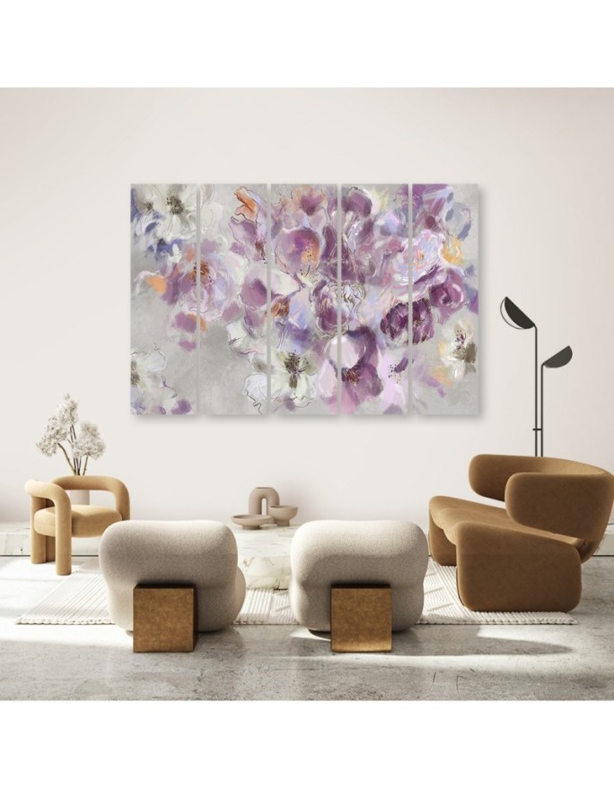 Iris flower - Canvas wall art painting | FEEBY