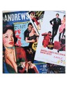 Stack of colourful magazines - Canvas prints for living room | FEEBY