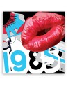 Abstract Red lips - Prints Canvas for the living room | FEEBY