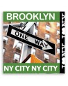 Brooklyn collage - Canvas prints for the living room | FEEBY