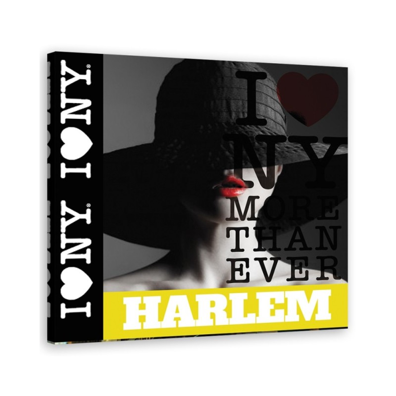 New York Woman Pop art. Printed Canvas prints for the living room | FEEBY