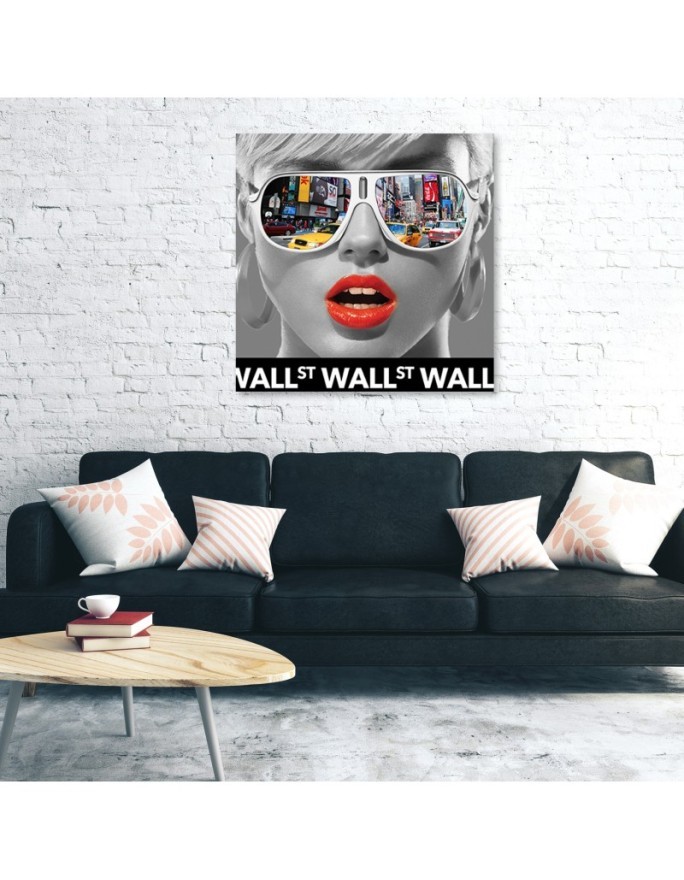 New York woman pop art - Printed painting. Buy now| | FEEBY