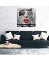 New York woman pop art - Printed painting. Buy now| | FEEBY