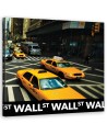 New York yellow taxi pop art - Wall painting for bedroom | FEEBY