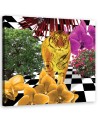 Colourful tiger - Modern wall art painting | FEEBY
