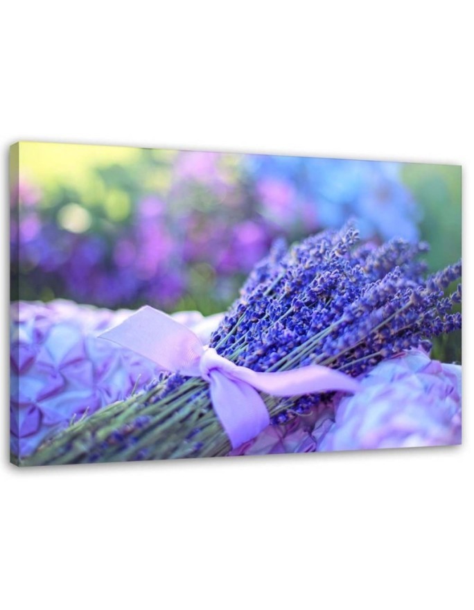 Lavender flower - Modern Canvas painting for living room | FEEBY