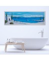 Beautiful view of the bay - Modern canvas painting for the living room | FEEBY