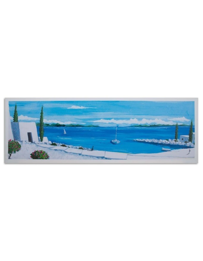 Beautiful view of the bay - Modern canvas painting for the living room | FEEBY