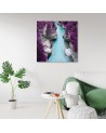 Landscapes river in the mountains - Canvas painting for living room | FEEBY