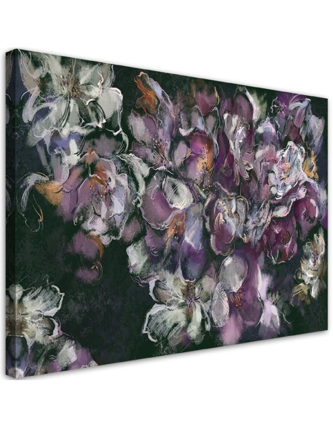 Iris flower - Printed Canvas prints | FEEBY
