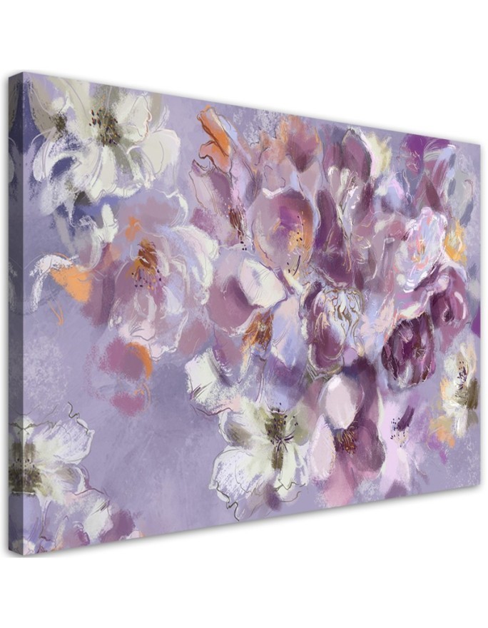 Iris flower - Printed Canvas prints | FEEBY