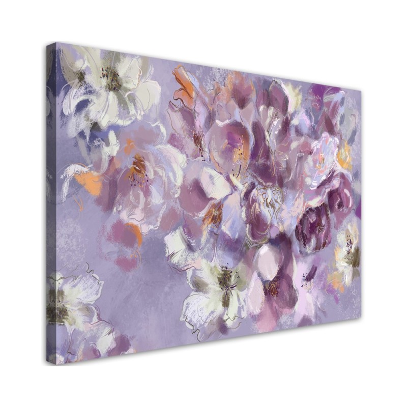 Iris flower - Printed Canvas prints | FEEBY