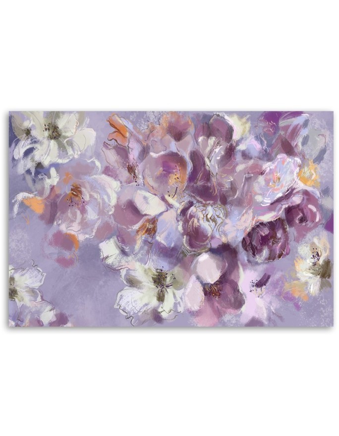 Iris flower - Printed Canvas prints | FEEBY