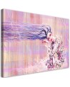 Woman with long hair - Bedroom wall art painting | FEEBY