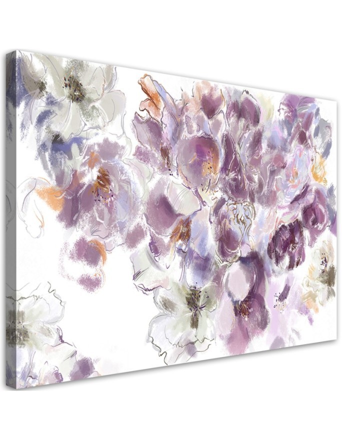 Iris flower - Wall art painting for the bedroom | FEEBY