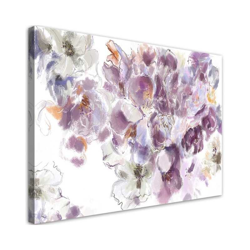 Iris flower - Wall art painting for the bedroom | FEEBY