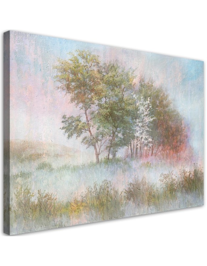 Canvas print Trees in a...