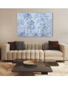 Tall trees landscape - Wall art painting for the bedroom | FEEBY