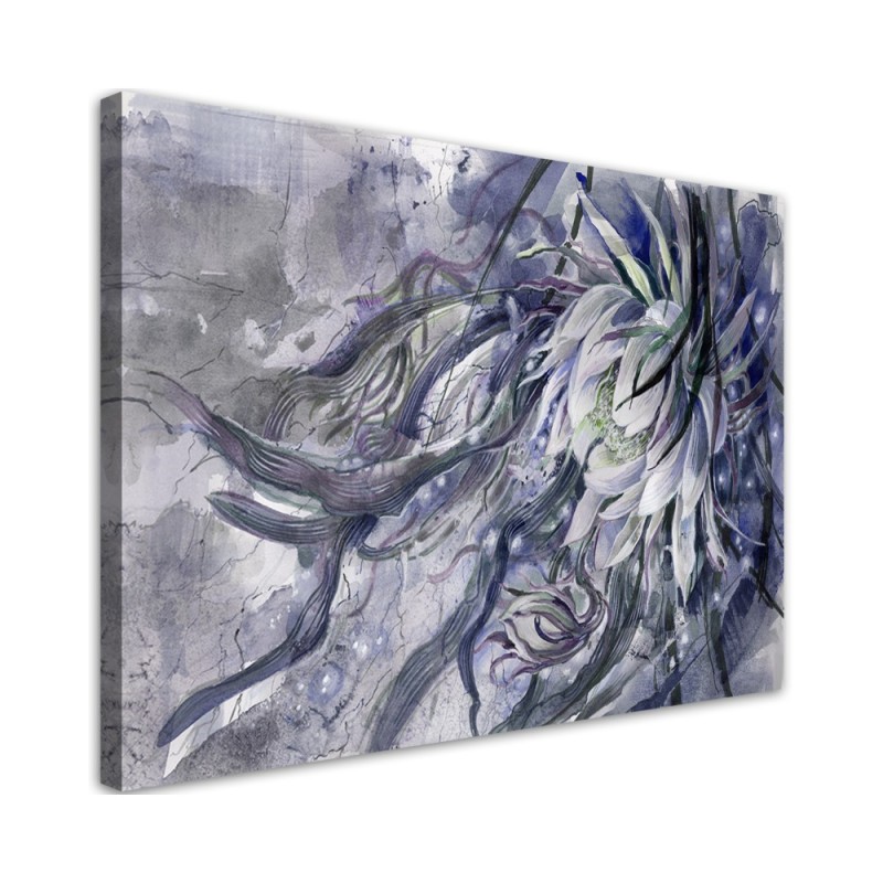 Lotus flower nature - Canvas wall painting | FEEBY