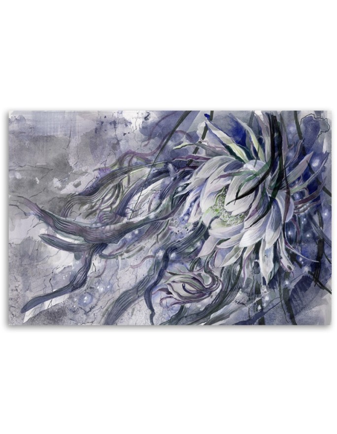 Lotus flower nature - Canvas wall painting | FEEBY