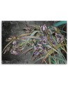 Iris flowers in the wind - Wall art painting canvas | FEEBY