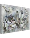 Lotus flowers - canvas wall painting | FEEBY