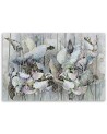 Lotus flowers - canvas wall painting | FEEBY