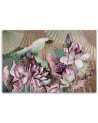 Lotus flower fans - Canvas wall painting | FEEBY