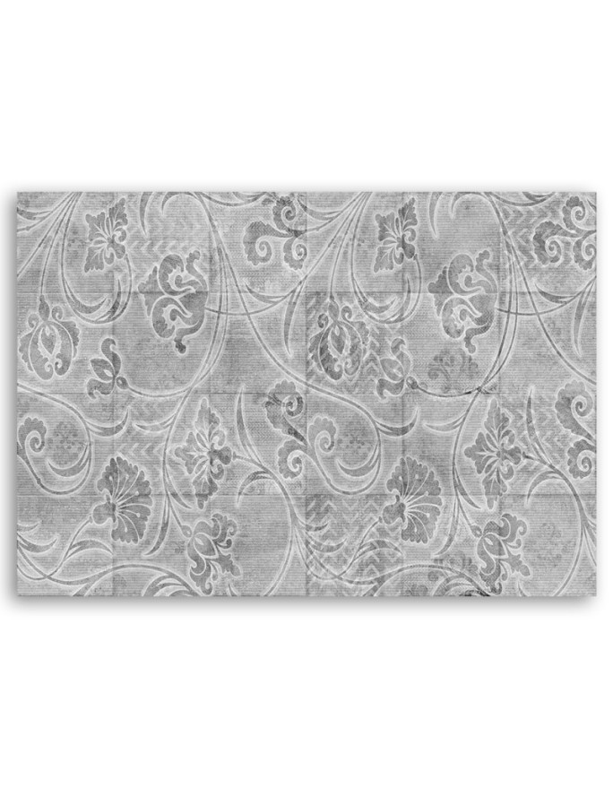 Grey tiles - Canvas prints for the living room | FEEBY