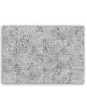 Grey tiles - Canvas prints for the living room | FEEBY