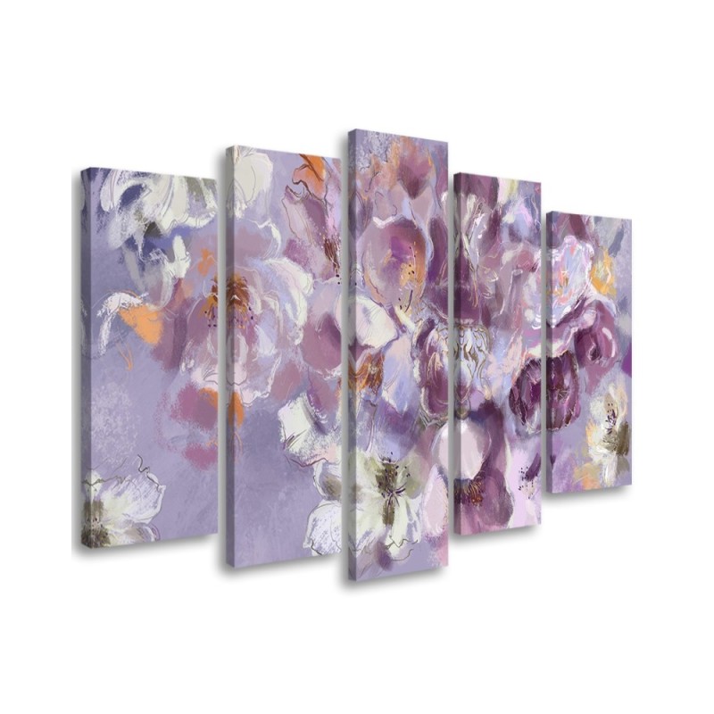 Iris flower - Painting for the living room | FEEBY