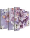 Iris flower - Painting for the living room | FEEBY